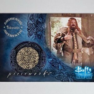 BUFFY THE VAMPIRE SLAYER Costume Card / ABRAHAM BENRUBI as Olaf / ROBOT CHICKEN